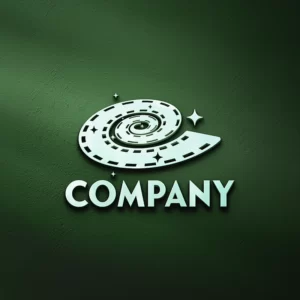 Creative film reel logo template design 04