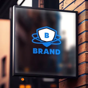 Creative letter B business logo design template 02