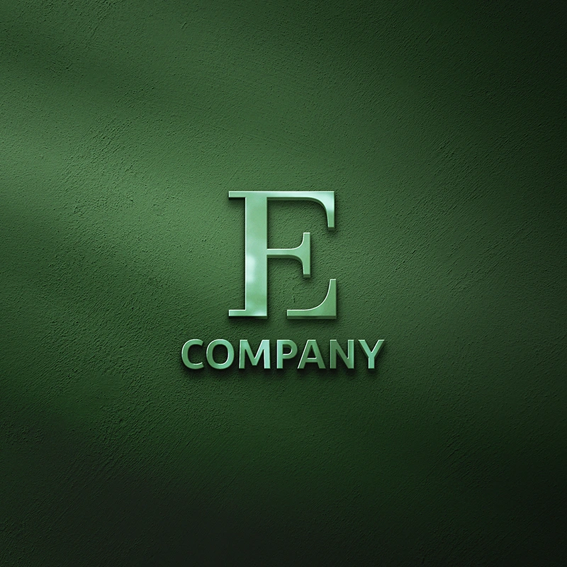 Creative letter E logo template design 03