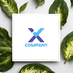 Creative letter X business logo design template 04