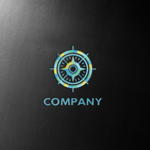 Abstract compass design logo template (2)