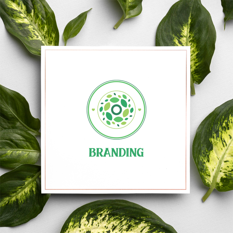Abstract nature leaves logo design template (4)