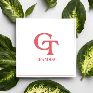Modern flat gt letter logo template design (6)