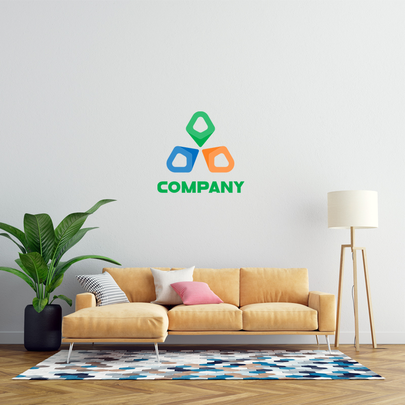 Professional colorful design logo template (3)